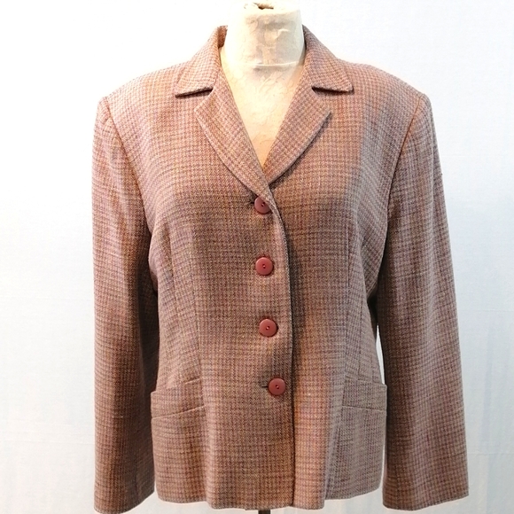 Holt Renfrew Linen Blazer + Skirt sz 16 - Picture 6 of 16